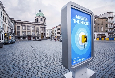 Kampania CALLBRUSSELS czyli promowanie miasta przez rozmowy telefoniczne z mieszkańcami.